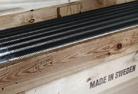 Core components imported directly from Sweden